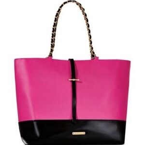 Juicy Couture Pink and Black Tote